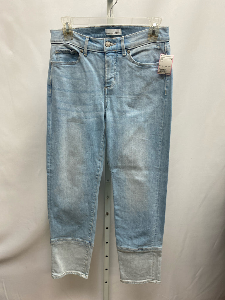 LOFT Size 24 (0) Denim Jeans