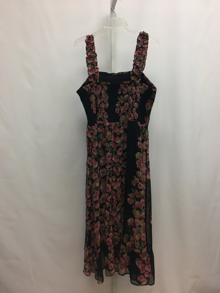Maurices Size XL Black/Pink Sleeveless Dress