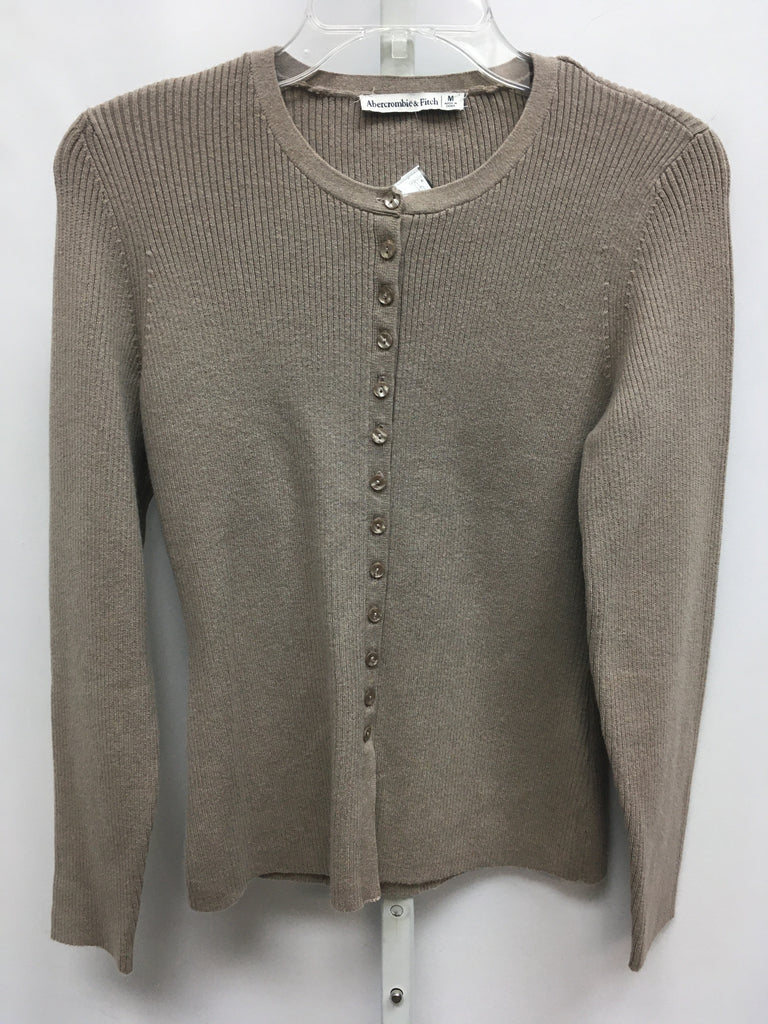 abercrombie & fitch Size Medium Gray Cardigan