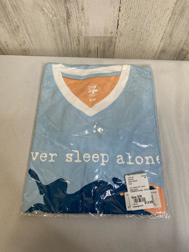Dog is Good Size S/M Blue Pajamas