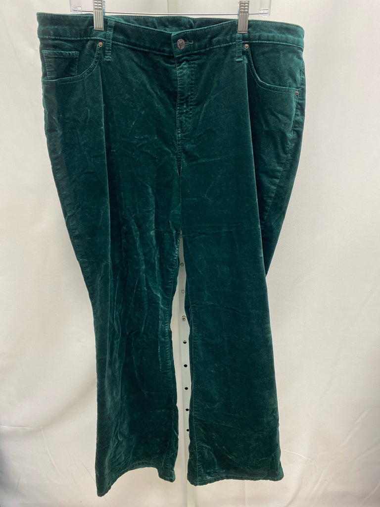 Chico's Size 16/18 Green Pants