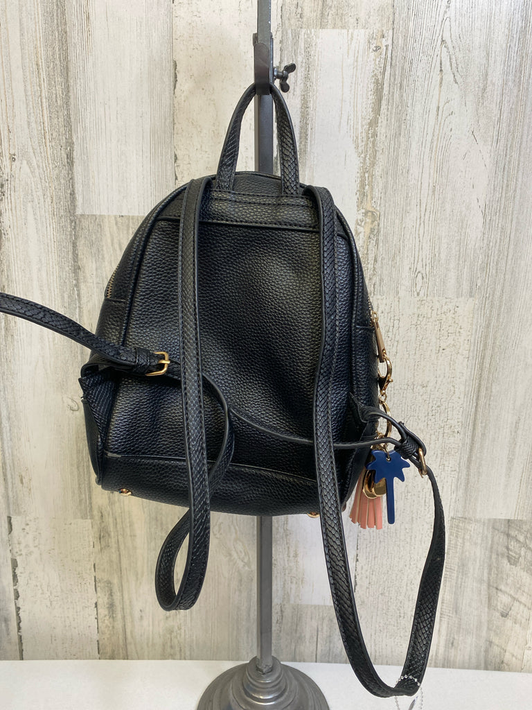 River Island Black Backpack