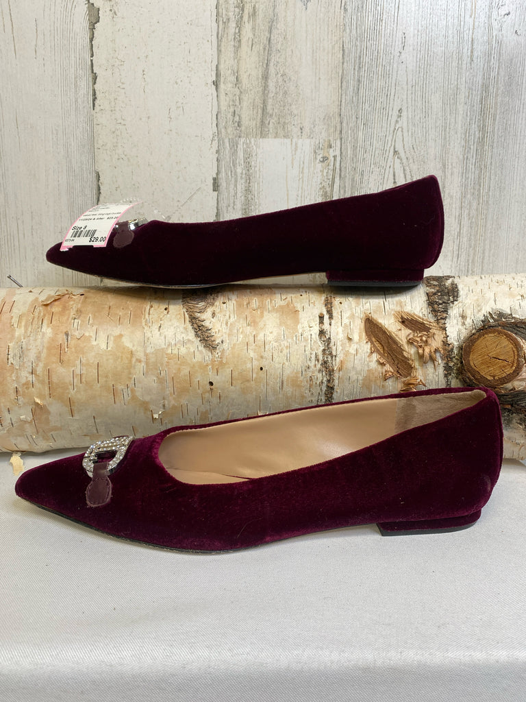 Ralph Lauren Size 8 Maroon Flats