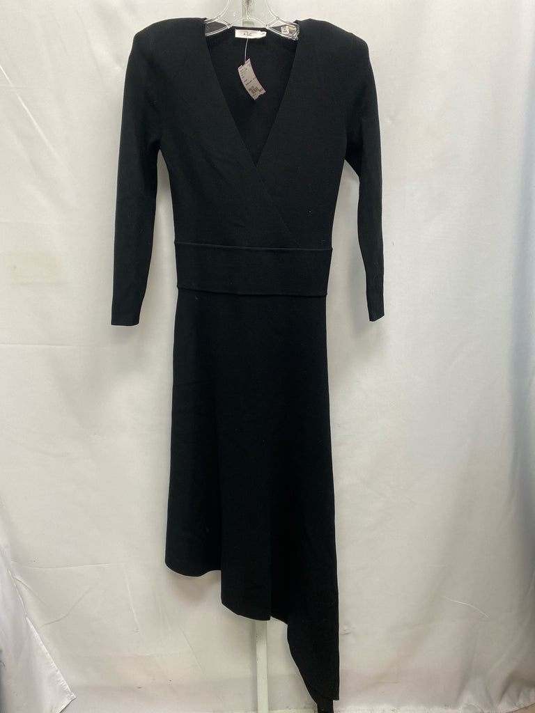 ALC Size XS Black Long Sleeve Dress