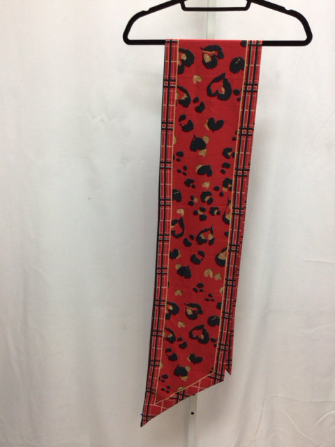 Chico's Red/Black Scarf