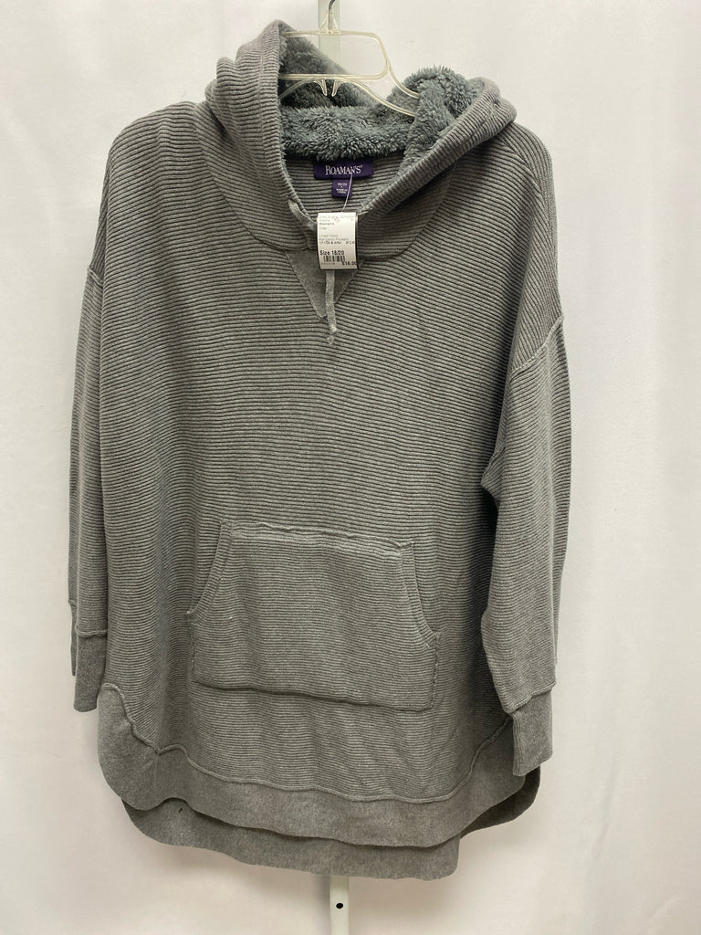 Roaman's Size 18/20 Gray Hoodie