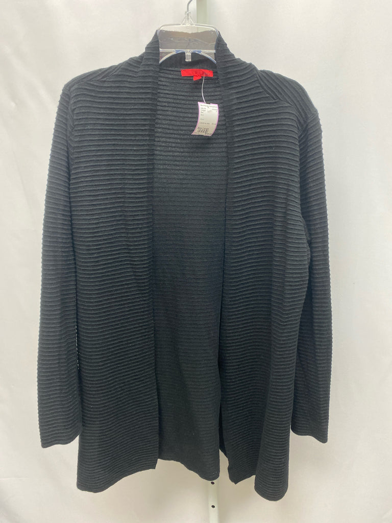 Red Size Large Black Cardigan