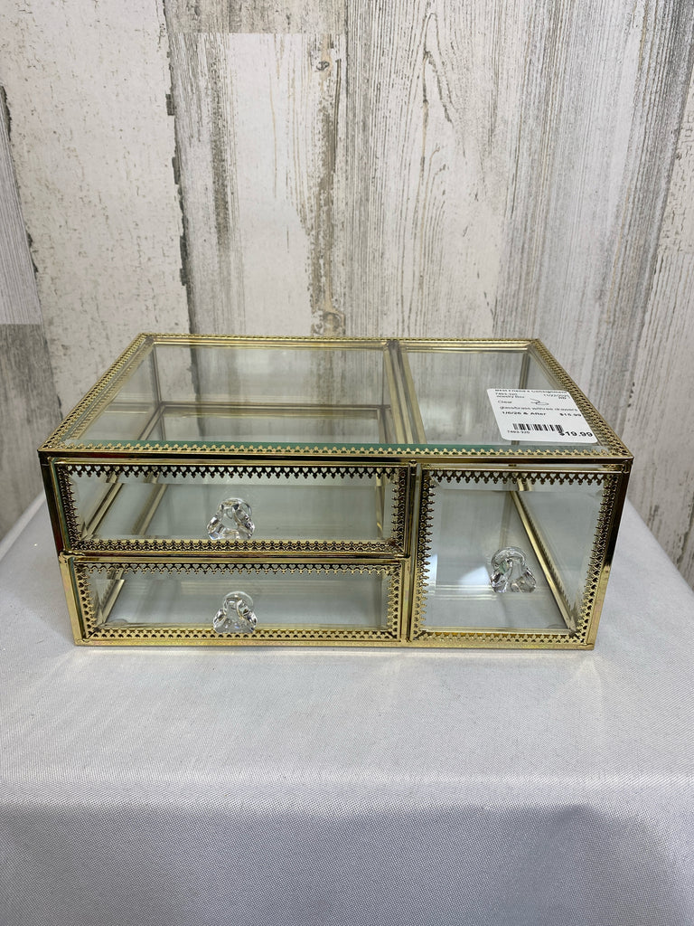 Clear Jewelry Box