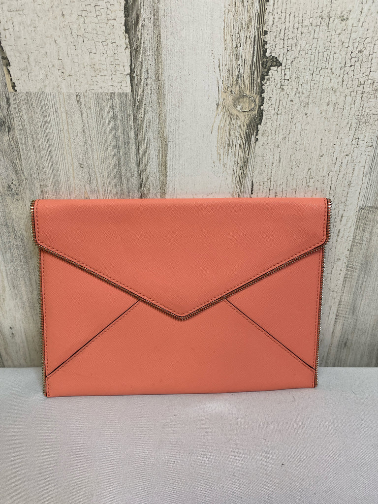 Rebecca Minikoff coral Clutch