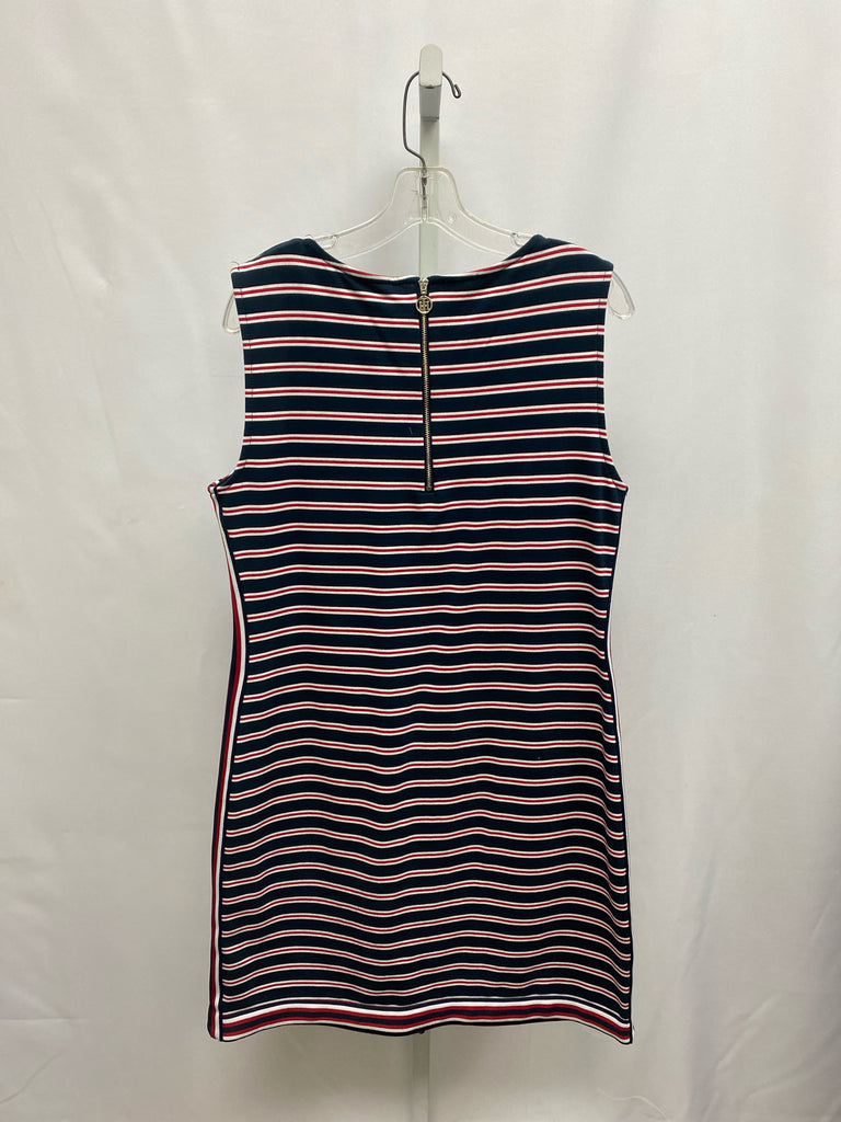 Size Medium Tommy Hilfiger Navy Stripe Sleeveless Dress