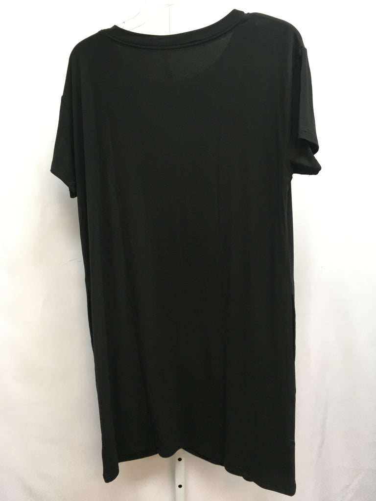 YALA Size Small Black Short Sleeve Dress