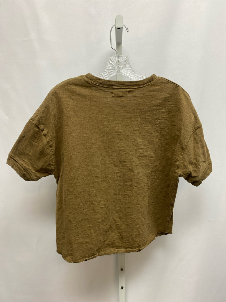 madewell Size XS Olive Short Sleeve Top