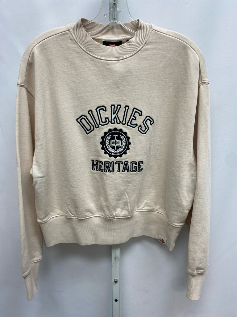 Dickies Size Medium Beige Long Sleeve Top