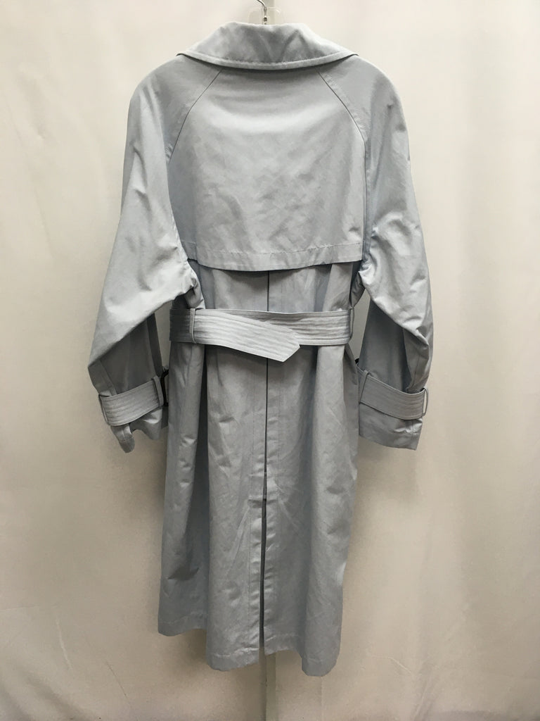 Zara Size Small Lt Blue Trenchcoat