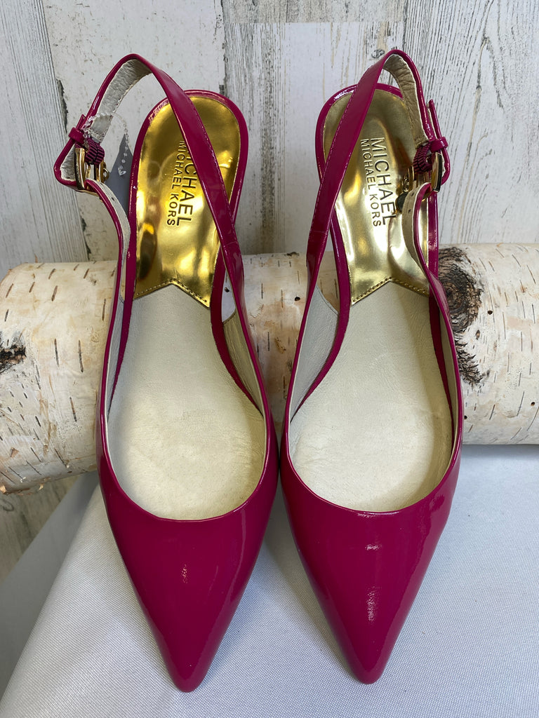 Michael Kors Size 9 Hot Pink Designer Shoe