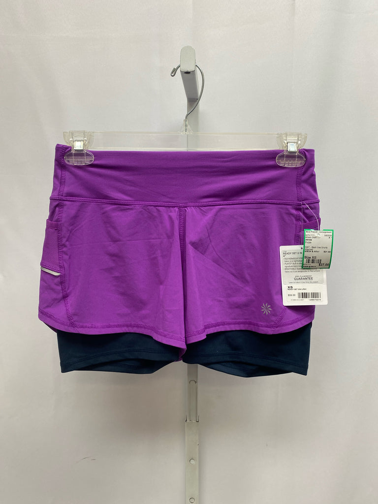Athleta Purple Athletic Short