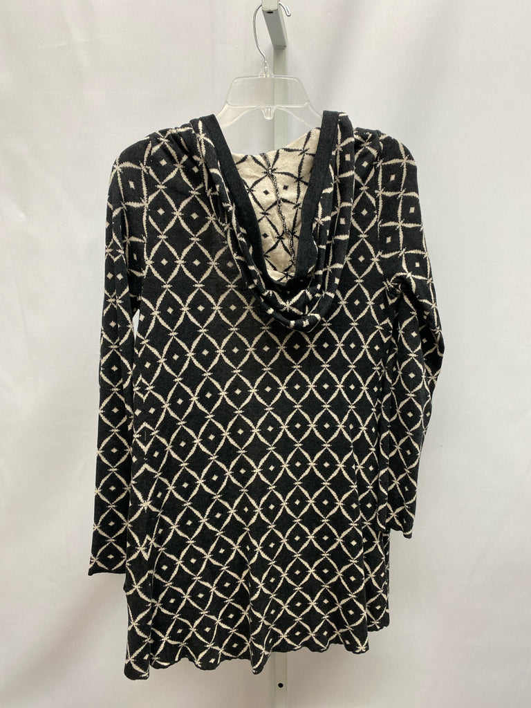 belldini Size Small Gray/Cream Cardigan