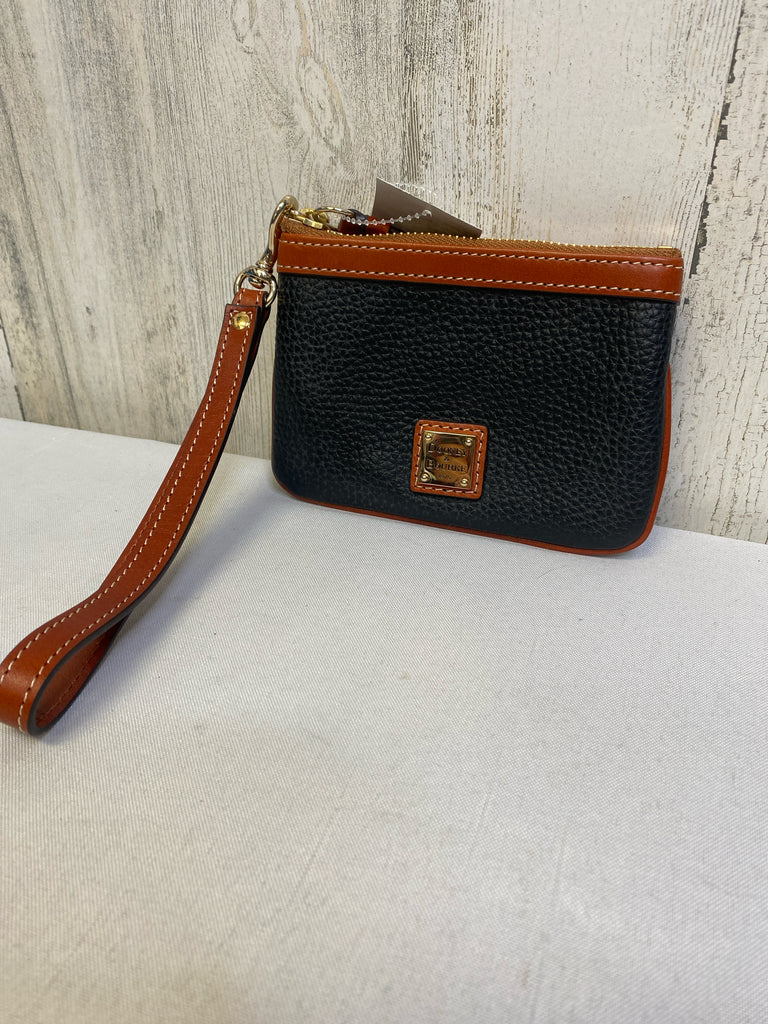 Dooney & Bourke Black/Brown Designer Wristlet