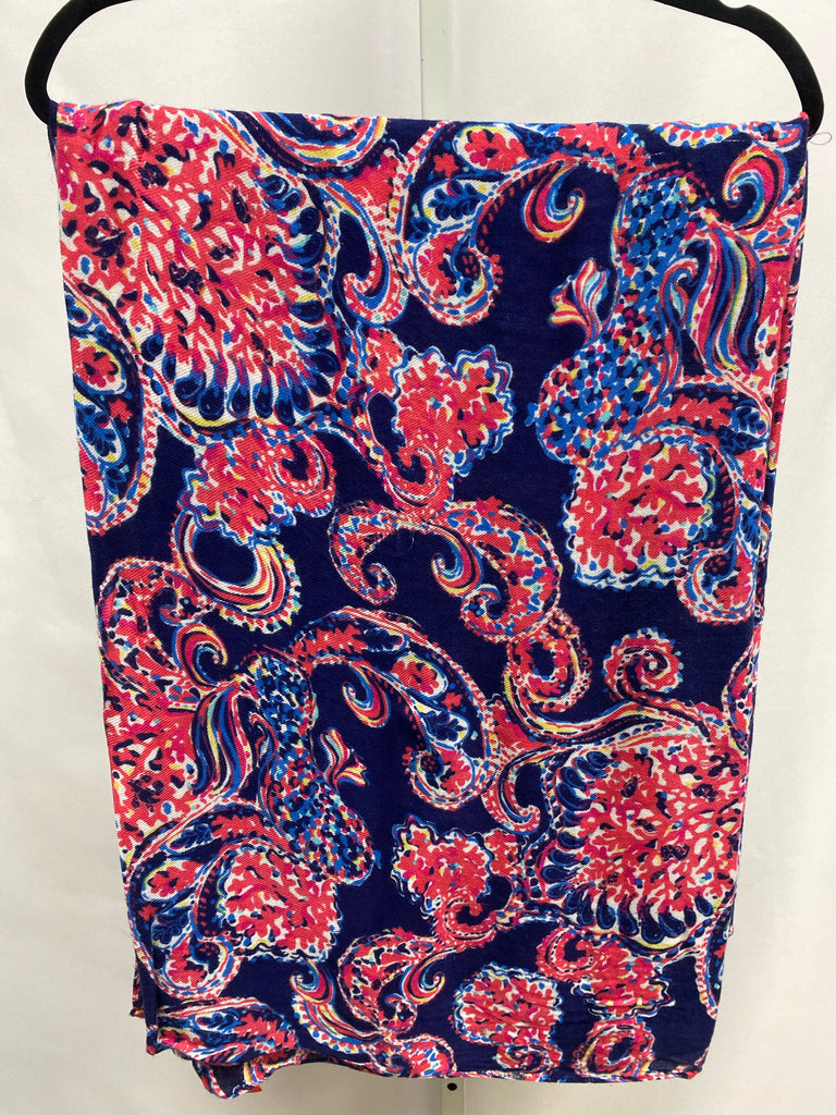 Lilly Pulitzer Navy Print Scarf