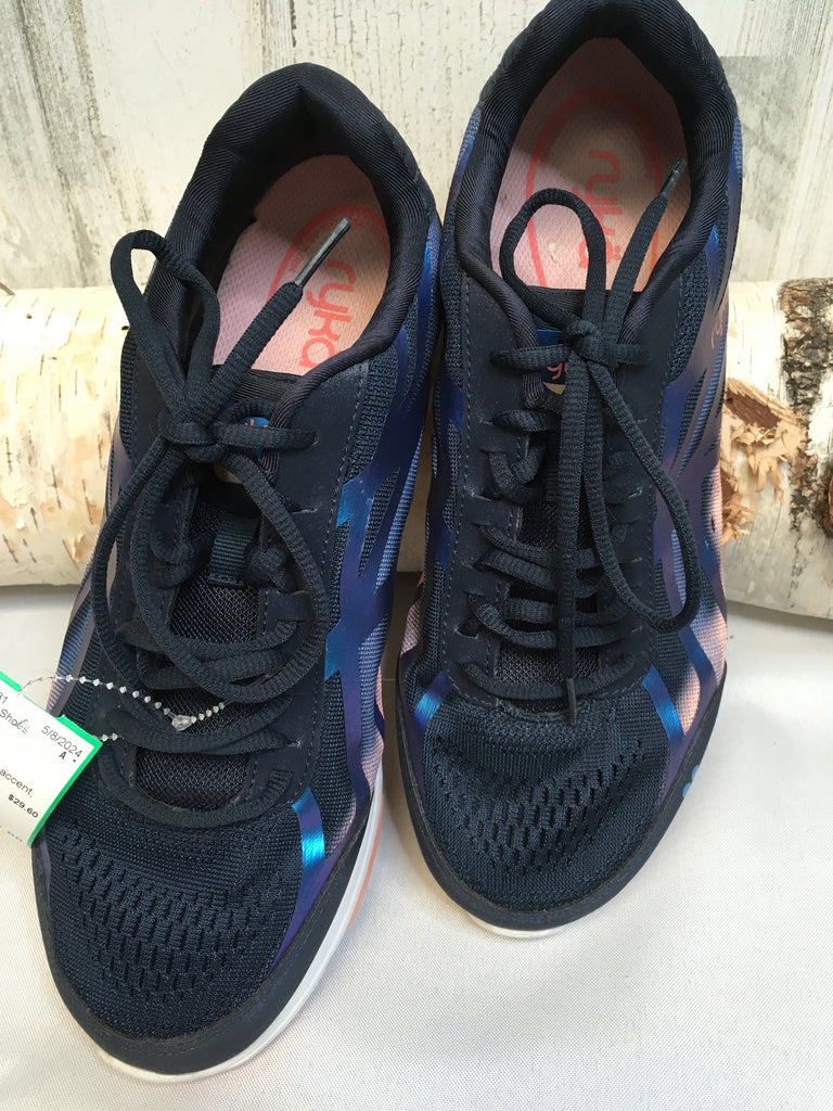 Ryka Size 10 Navy Athletic Shoes