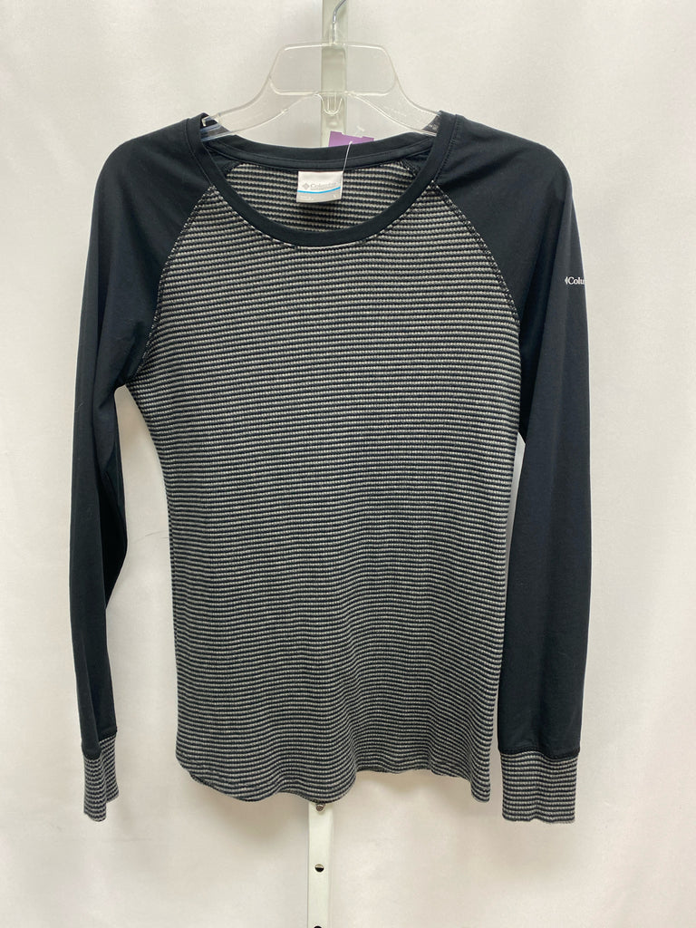 Columbia Size Large Black Long Sleeve Top