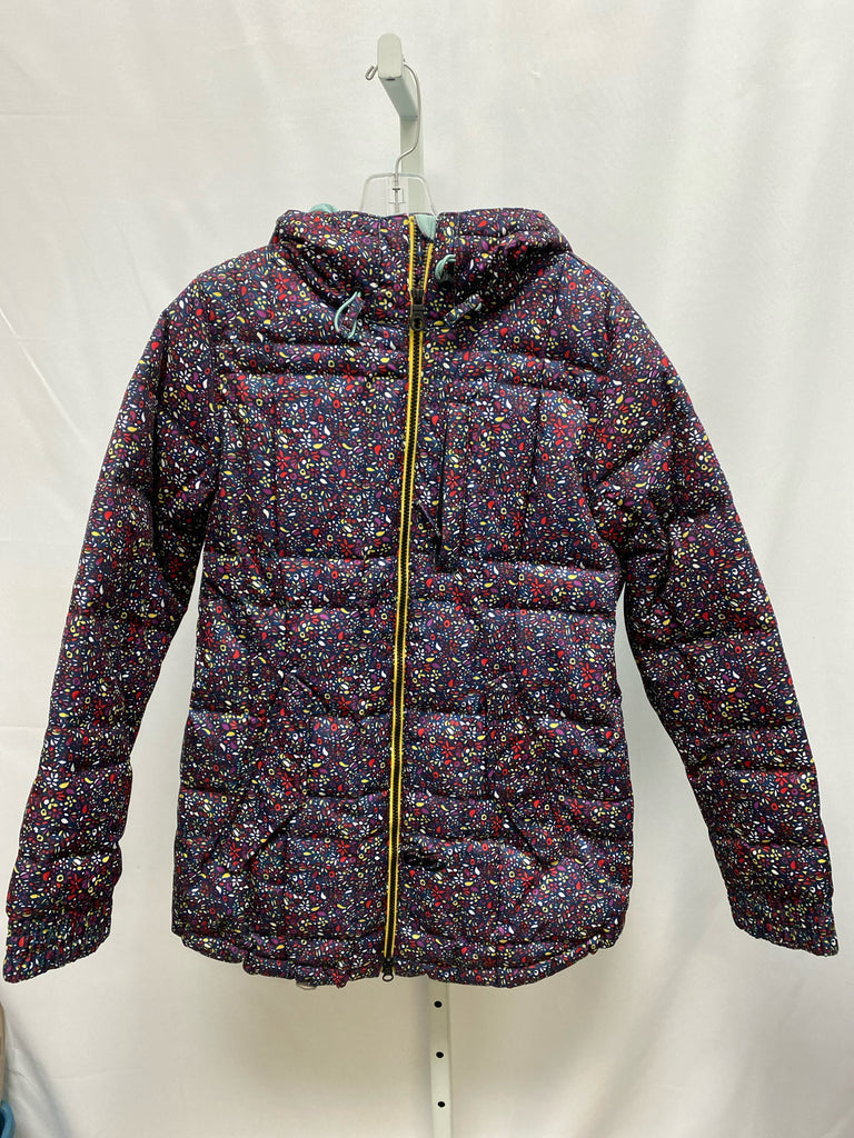 Size Small Nike Navy Floral Jacket/Outerwear