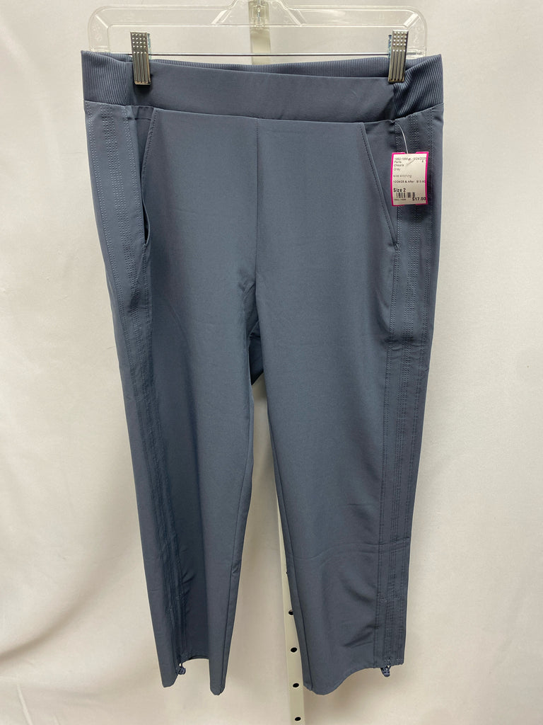 Chico's Size 2 Gray Pants