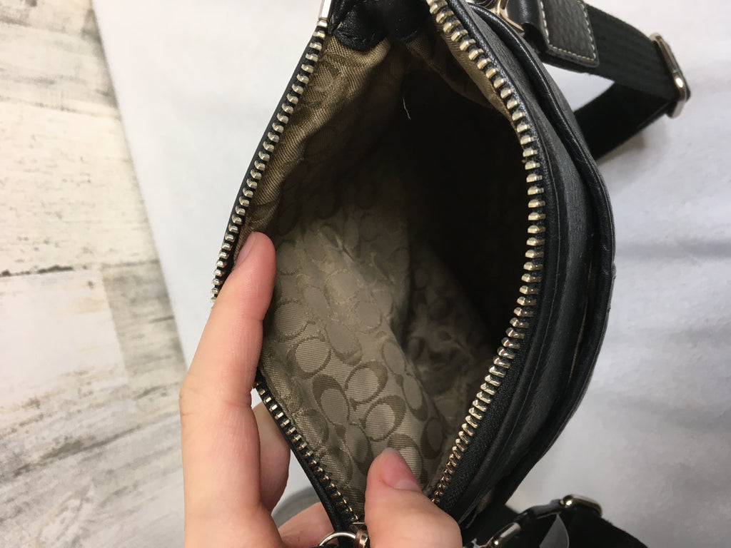 Coach Black Designer Handbag