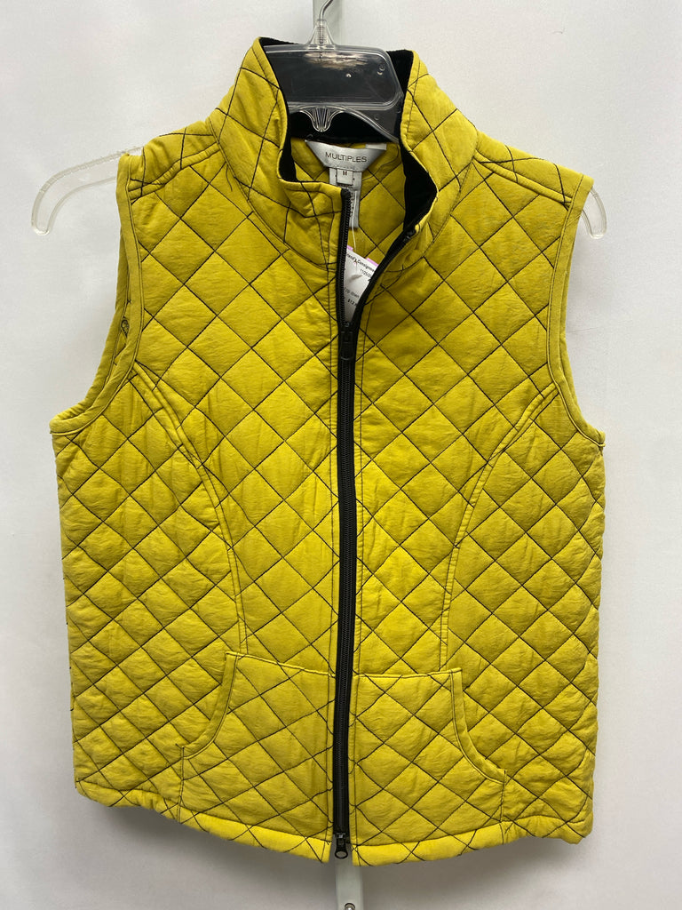 Multiples Size Medium Green Vest/Top