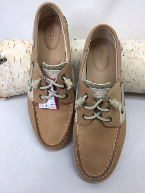 Sperry Size 9 Tan Loafers