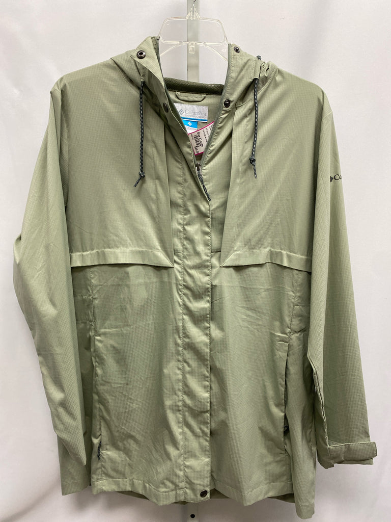 Columbia Size XLarge Green Jacket/Outerwear