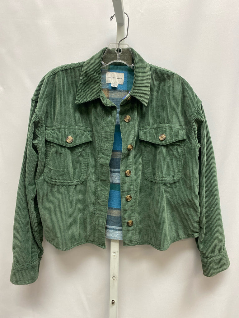 American Eagle Size XS Olive Jacket/Top