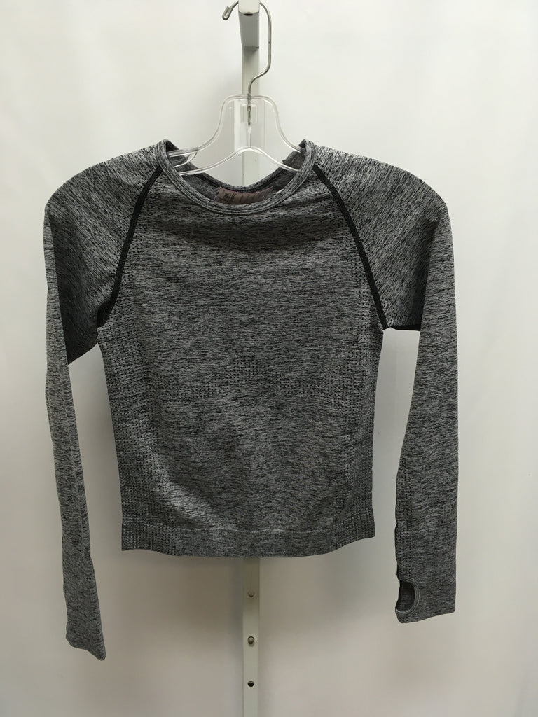 Pink Gray Heather Athletic Top