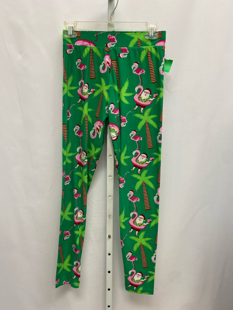 Chances R Size Small Green Print Pants