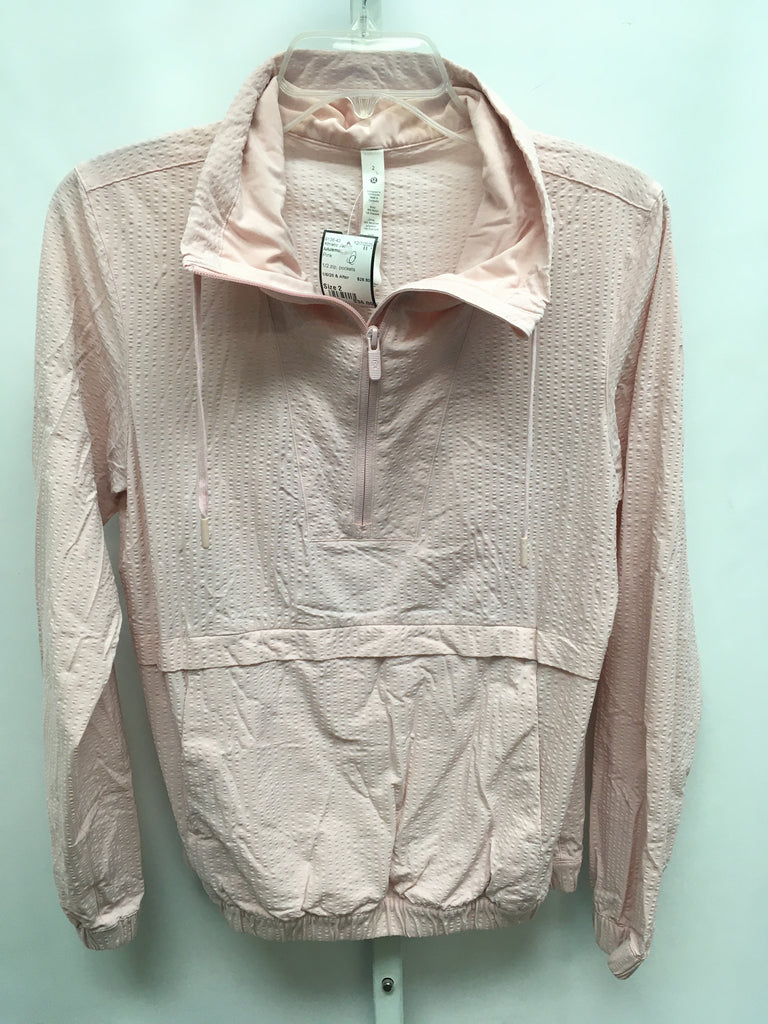 lululemon Size 2 Pink Athletic Jacket