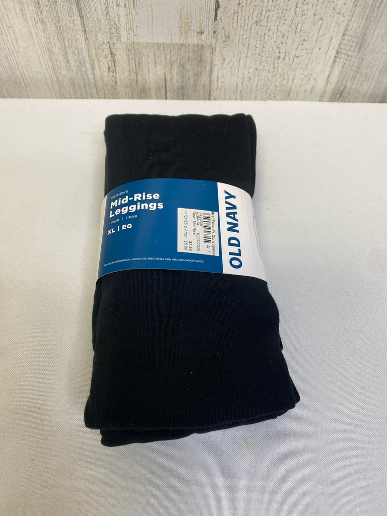 Old Navy Size XL Black Leggings
