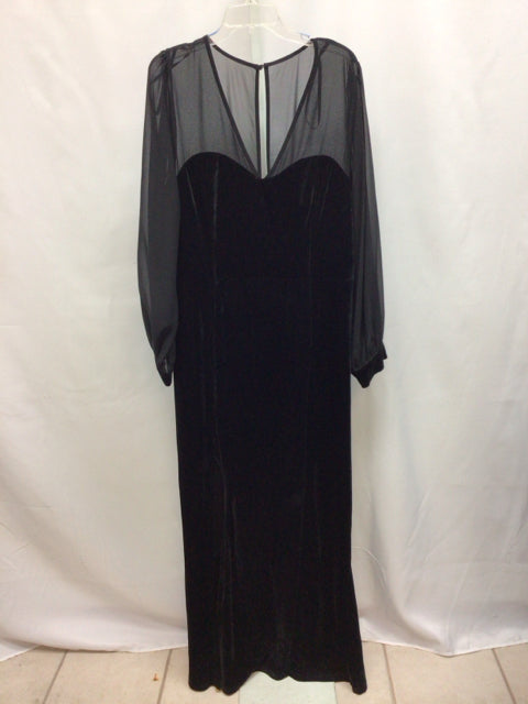 Size 3X Black Maxi Dress