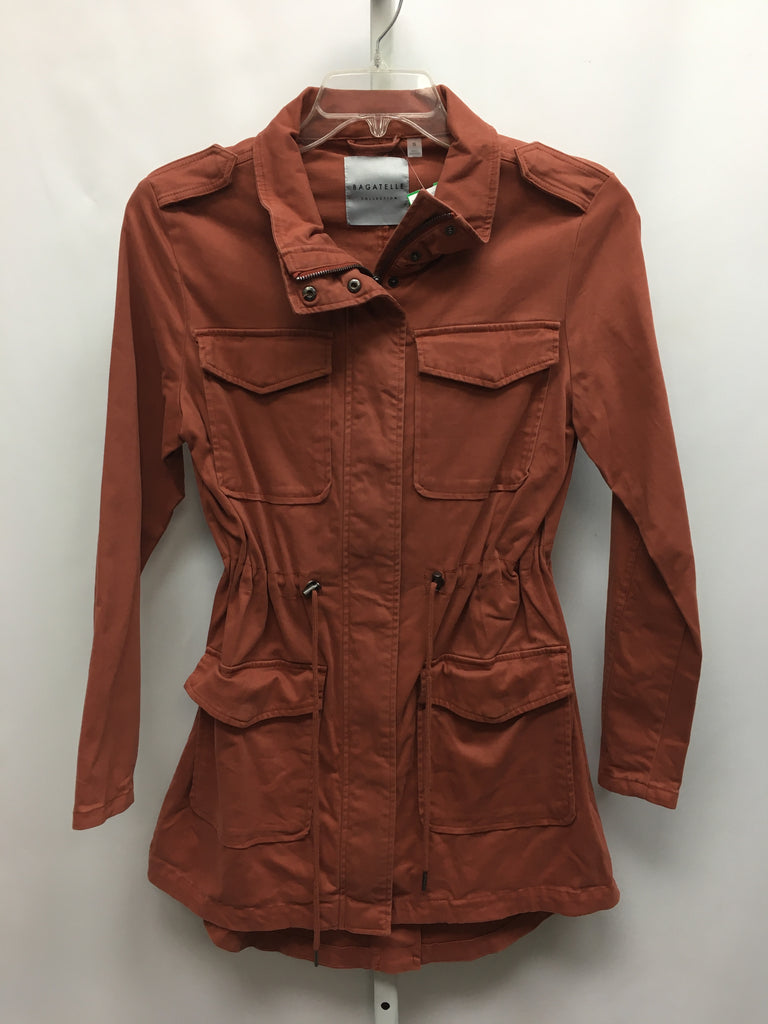 Bagatelle Size Small Rust Jacket/Outerwear