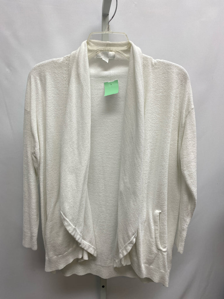 Barefoot Dreams Size S/M White Cardigan