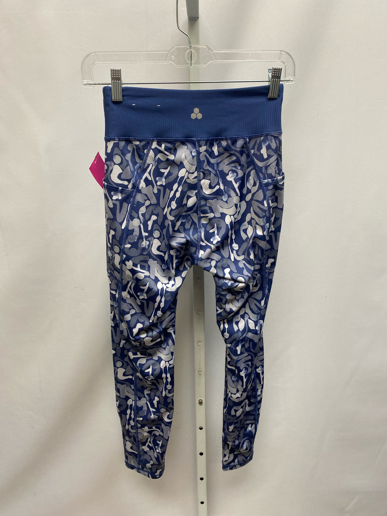 Tek Gear Size Small Blue/White Leggings