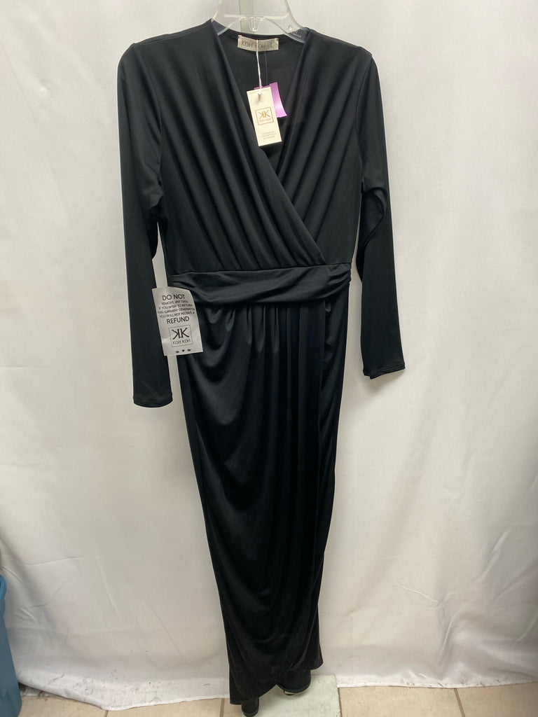 Size Large Black Long Sleeve Dress