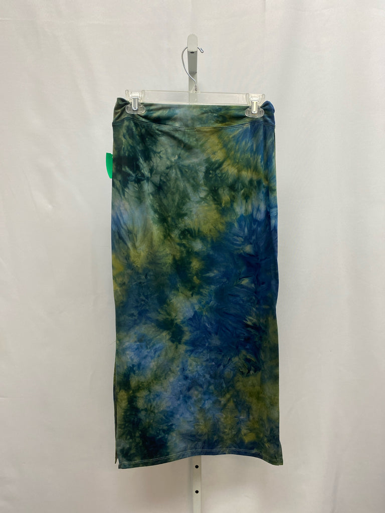 Sundry Size Medium Olive Print Skirt