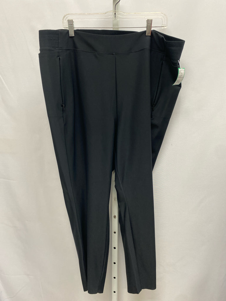 Athleta Size 3X Black Athletic Pant