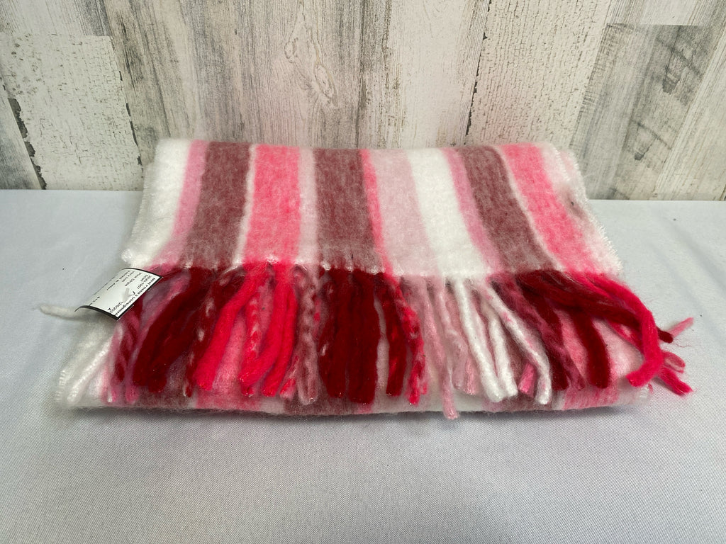 Pink Stripe Scarf