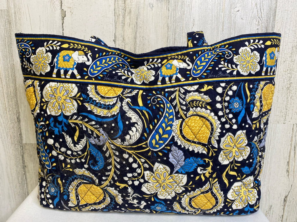 Vera Bradley Navy Print Tote