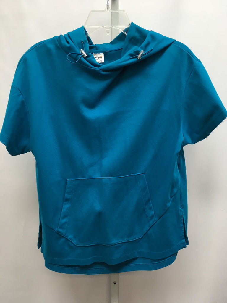 Avia Size Small Turquoise Short Sleeve Top