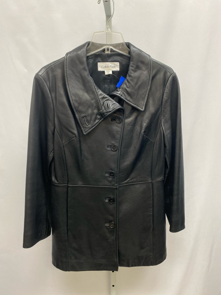 Calvin Klein Size Medium Black Jacket/Top