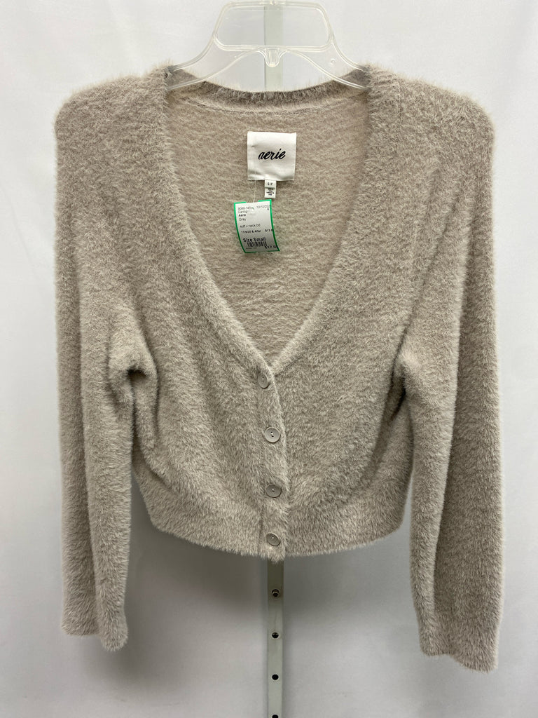 Aerie Size Small Gray Cardigan