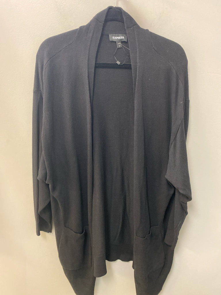 Express Size Large Black Cardigan