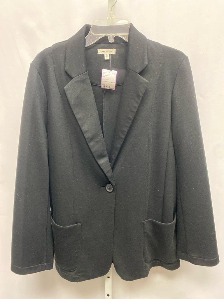 Max Studio Size XL Black Blazer